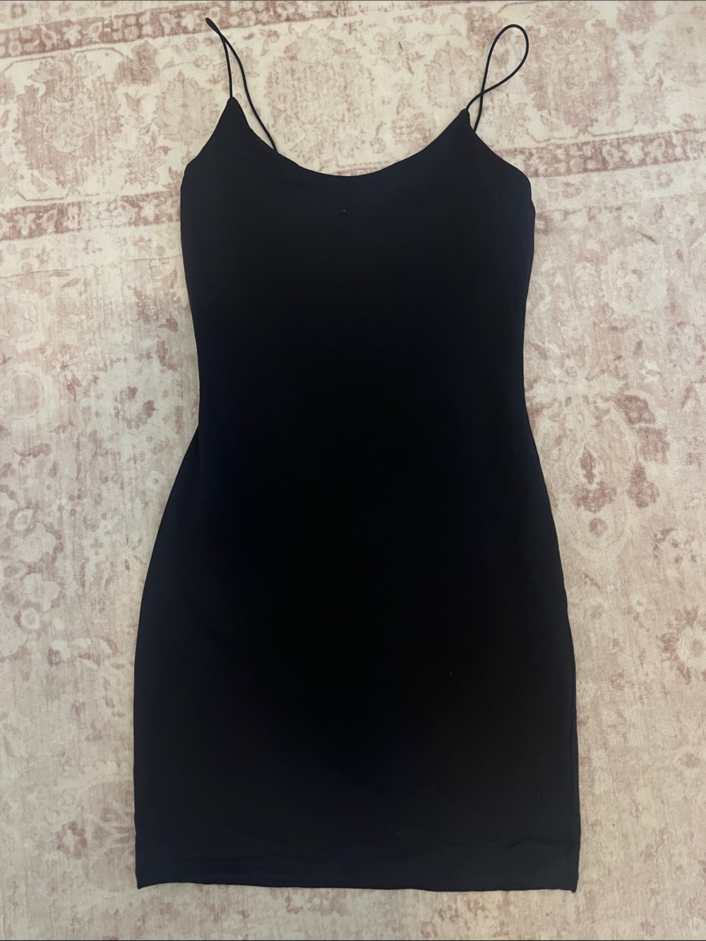 Garage Black Mini Slip Dress